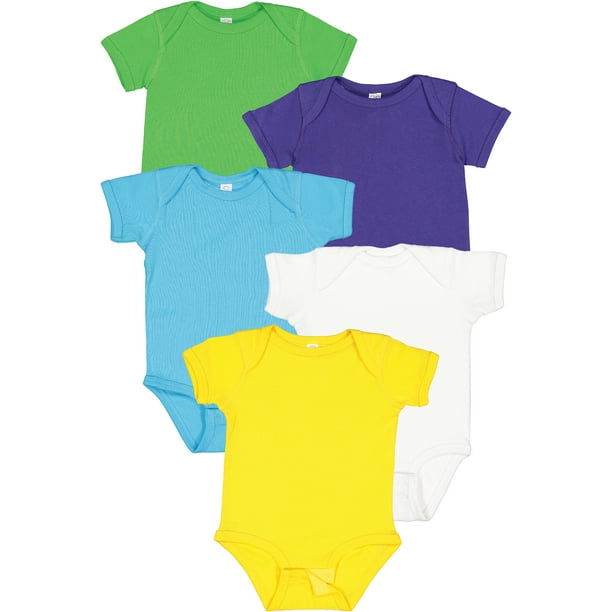 ICEE Polar Bear Baby Bodysuit Short Sleeve Jersey Bodysuit Cotton T Shirt 0-24 Months ICEE Polar Bear Baby Bodysuit Short Sleeve Jersey Bodysuit Cotton T Shirt 0-24 Months